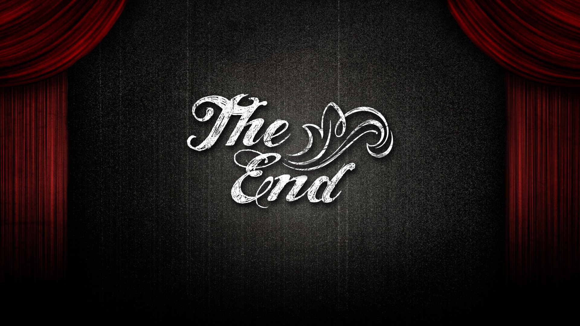 Конец презентации the end