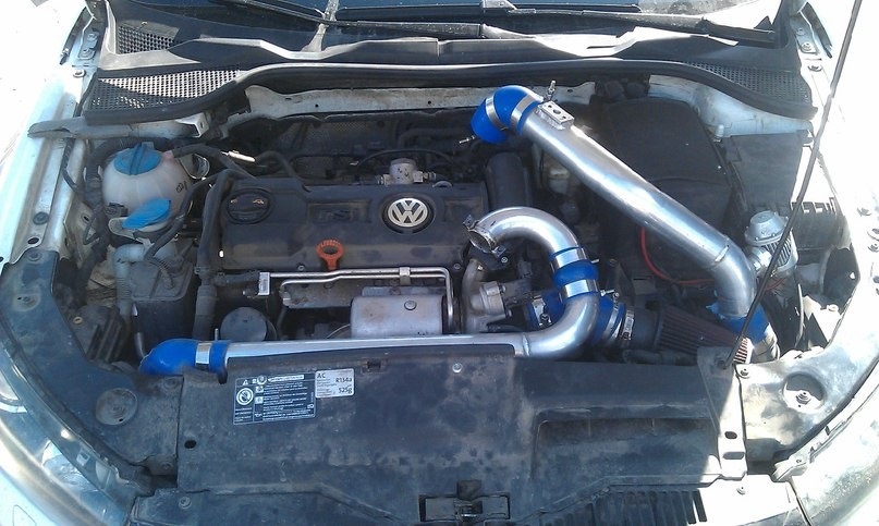 Передув турбины. — Volkswagen Scirocco (3G), 1,4 л, 2008 года | тюнинг ...