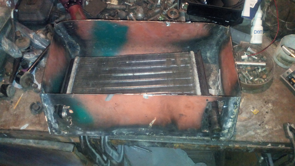 Переезд печки — ЗАЗ 968, 1,6 л, 1985 года | своими руками | DRIVE2