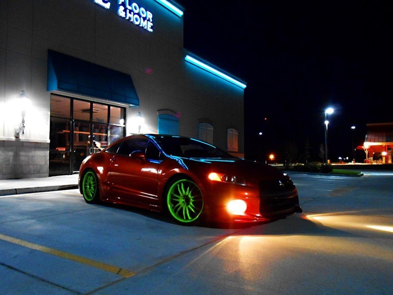 Green Wheels — Mitsubishi Eclipse (4G), 2,4 л, 2007 года | колёсные ...