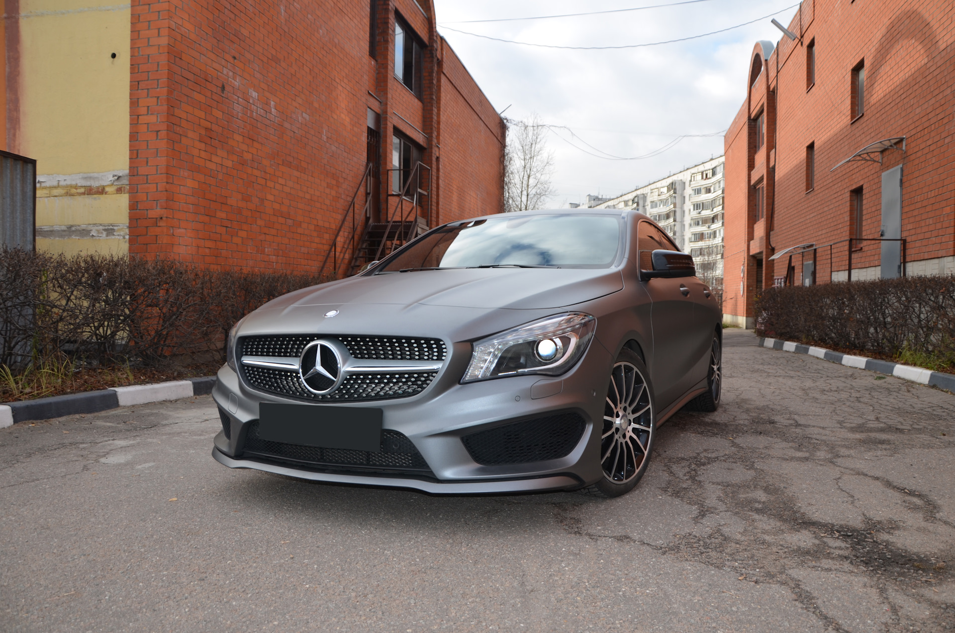 Mercedes CLA 200 матовый