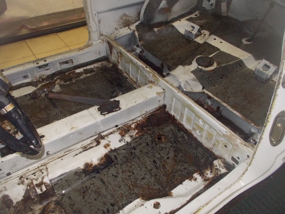 антикоррозийная обработка салона))) — ЗАЗ 968, 1,3 л, 1992 года ...