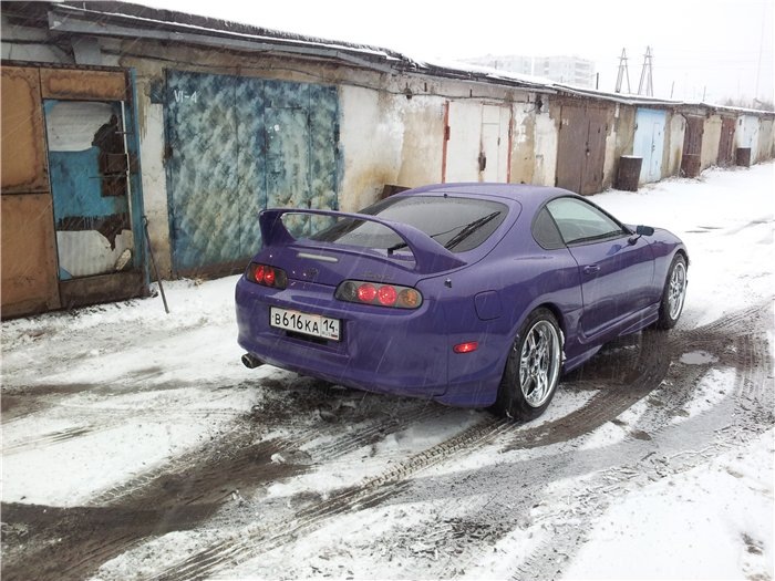 Supra 1997 фиолетовая