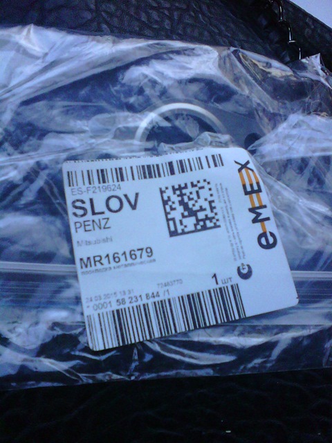 MR161679 Прокладка трубки выпускного коллектора Mitsubishi | Запчасти ...