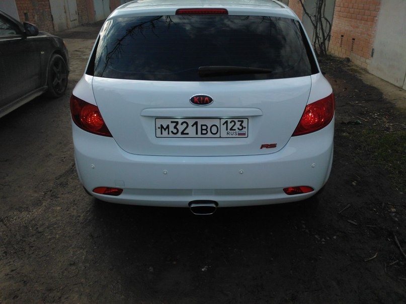выхлопная труба ! — KIA Ceed (1G), 2 л, 2008 года | тюнинг | DRIVE2