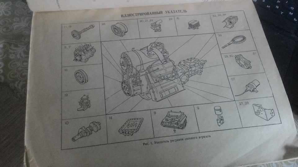 Схема Motor ZAZ 968a