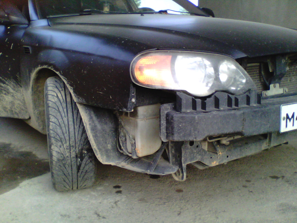 Тюнинг бампера и багажного отделения часть 1 — KIA Shuma II, 1,6 л ...