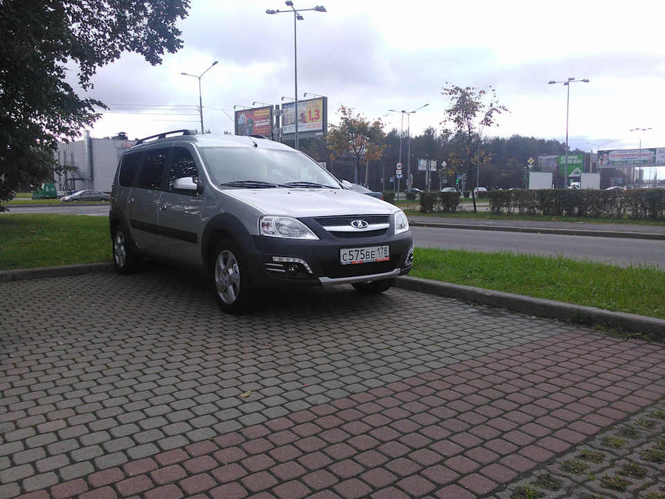 Photo from the logbook Lada Largus Cross