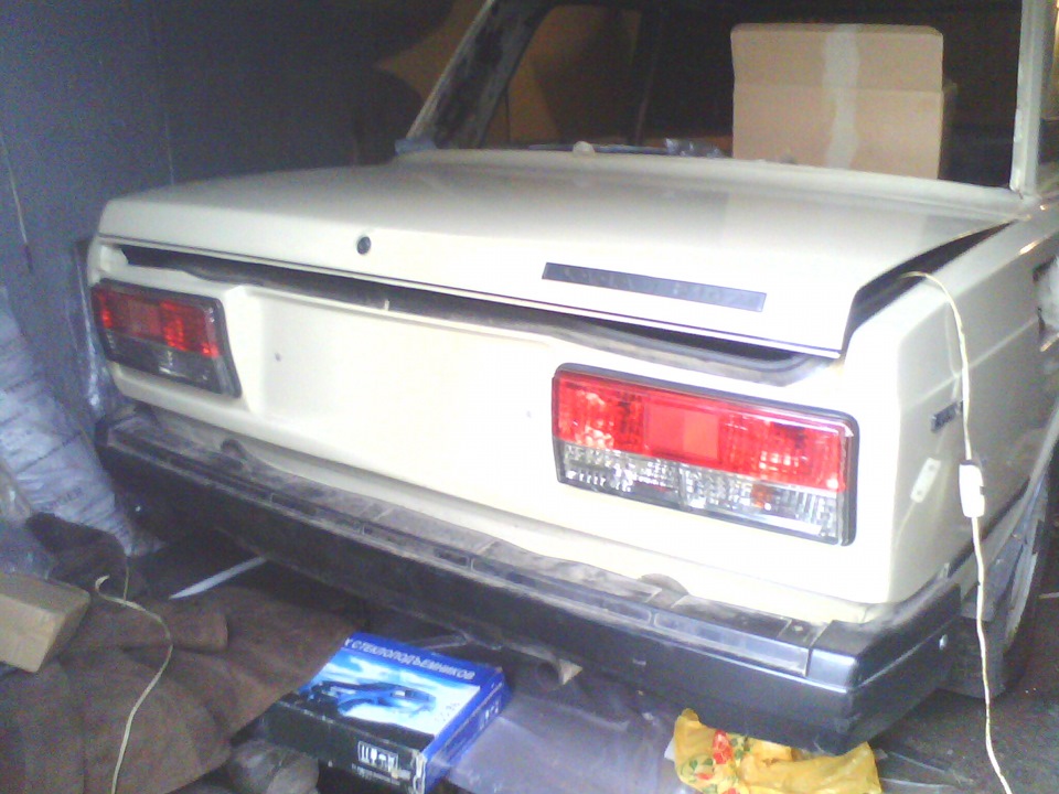 Тонированные "баку стайл" — Lada 2107, 1,5 л, 1988 года | тюнинг | DRIVE2