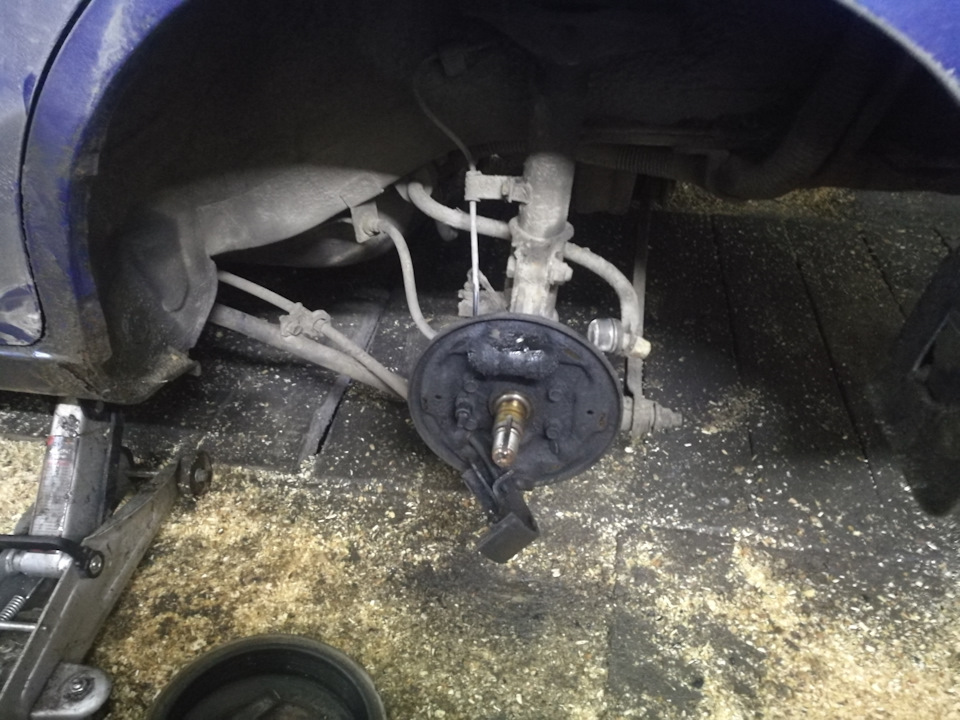 Замена тормозного цилиндра. — Hyundai Accent (2G), 1,5 л, 2000 года ...
