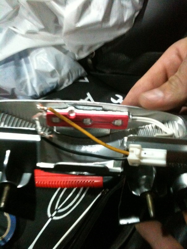 замена лампочки Доп.Стопа на диоды))) мелочь а приятно — Daewoo Lanos ...