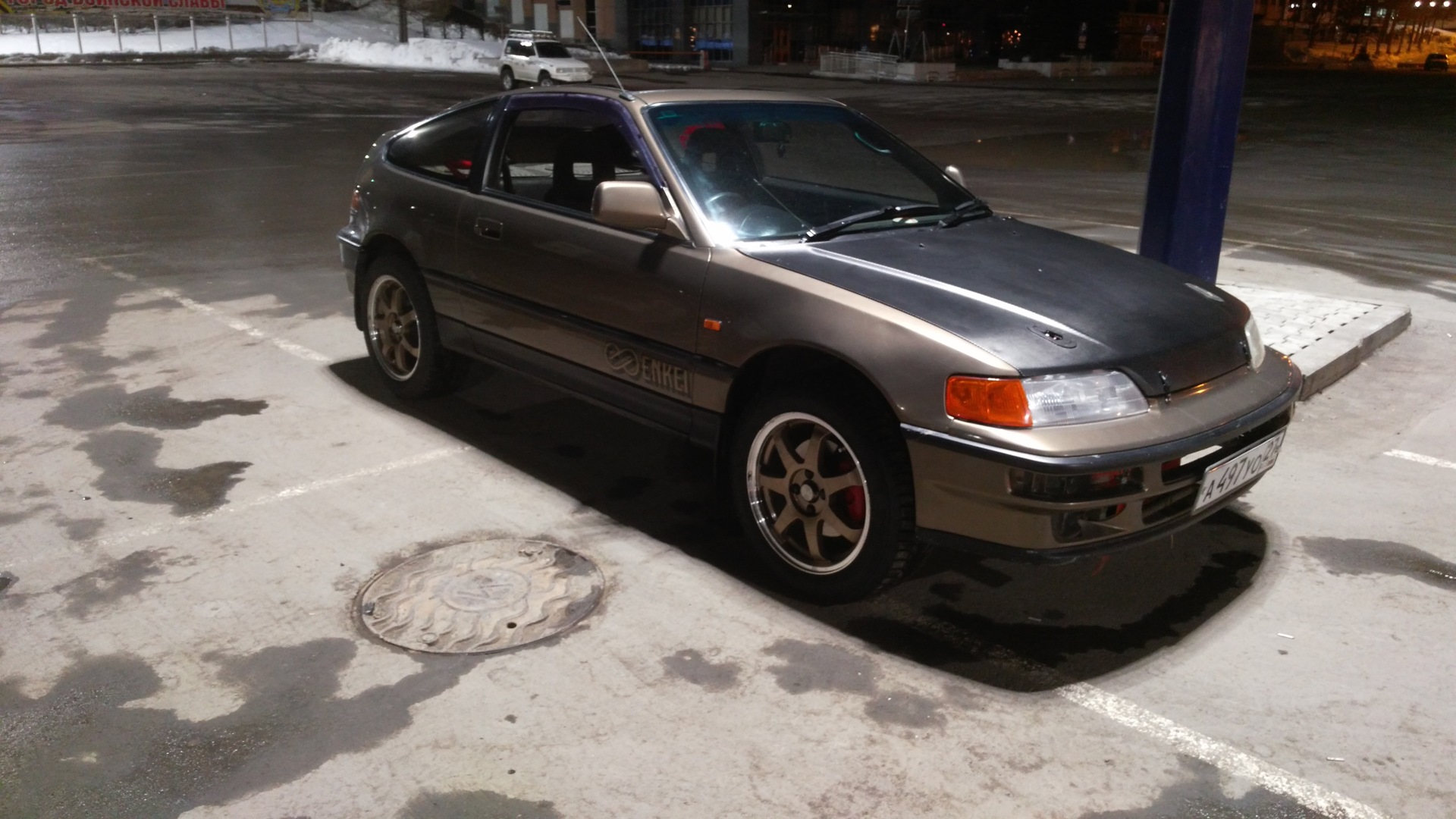 Honda CR-X (2G) 2.0 бензиновый 1992 | Шоколадное Молоко на DRIVE2