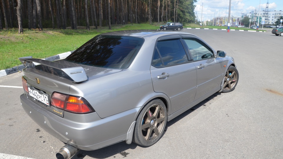 R17 5Zigen Fireball — Honda Accord (6G), 2 л, 1998 года | колёсные диски |  DRIVE2