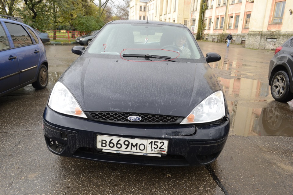 Трапеция дворников — Ford Focus I Hatchback, 1,6 л, 2004 года | поломка ...