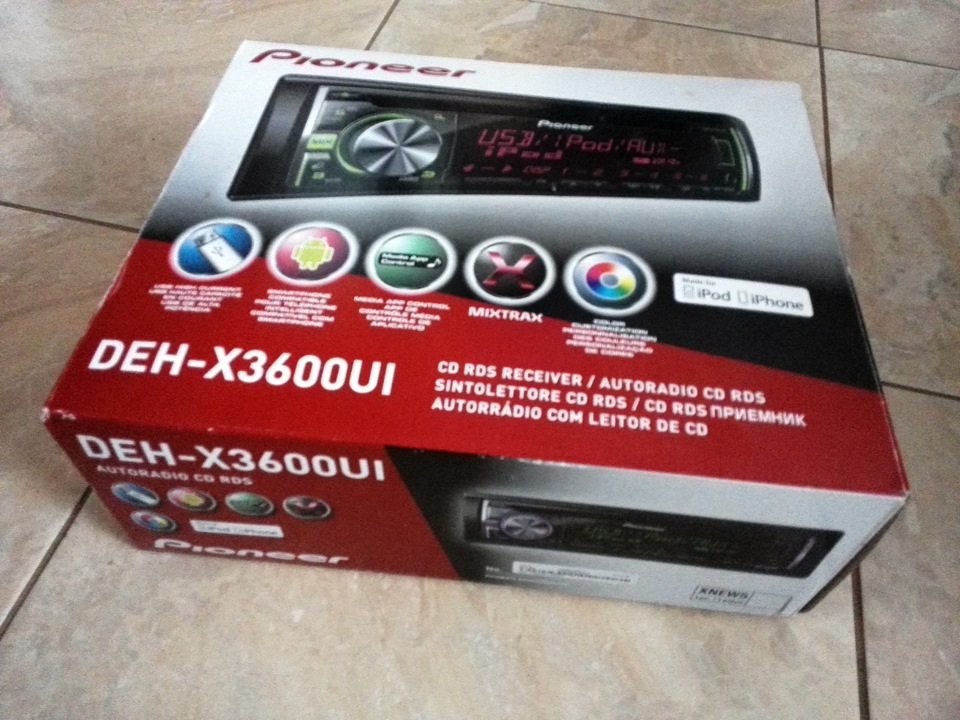 pioneer den x3600ui в место JVC KD-DV7407 — Mitsubishi Montero Sport, 3 ...
