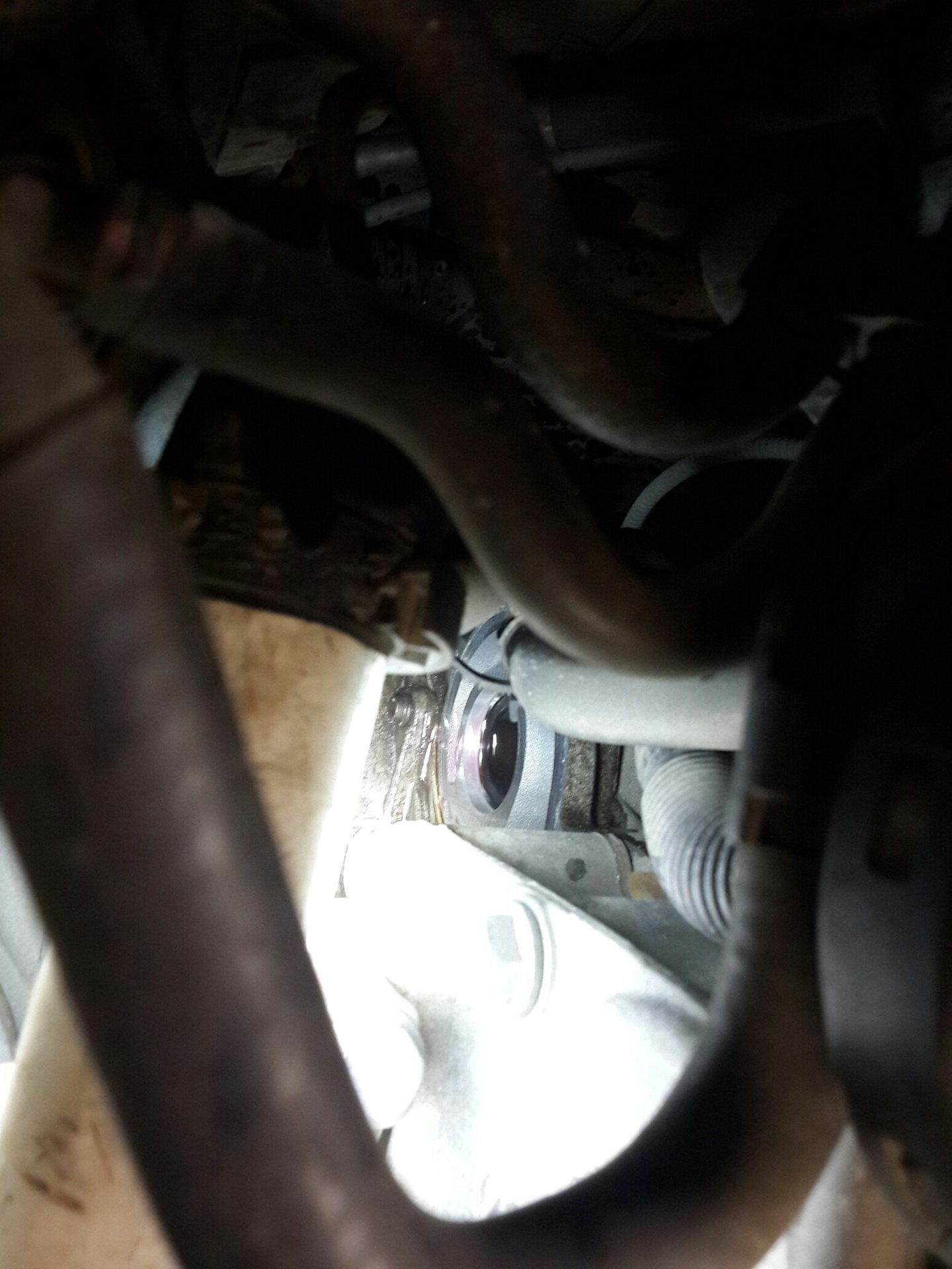 Как поменять антифриз на поло Помпа Hepu P 581+замена антифриза G13 - Volkswagen Polo Sedan, 1,6 л, 2013 года 