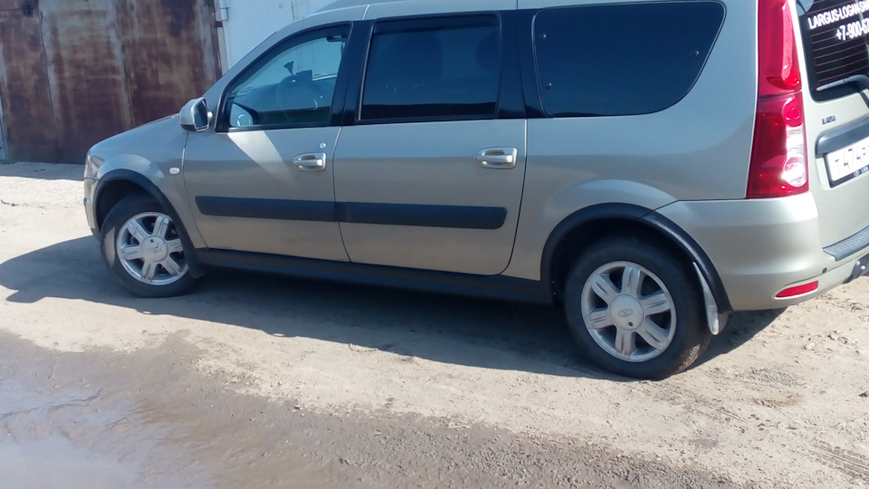 Клинит стояночный тормоз. — Lada Ларгус, 1,6 л, 2013 года | поломка ...