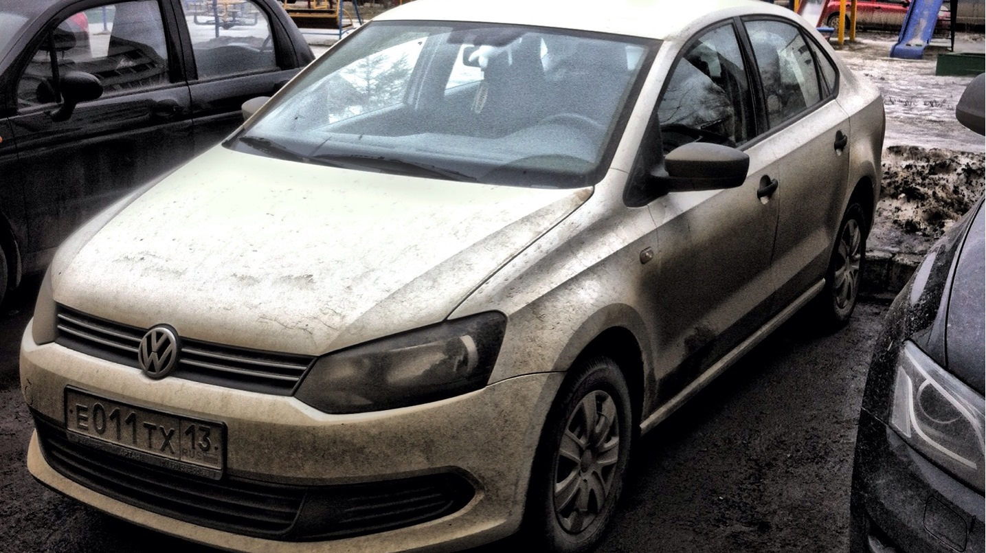 Volkswagen Polo Sedan 1.6 бензиновый 2012 | Mr.White на DRIVE2