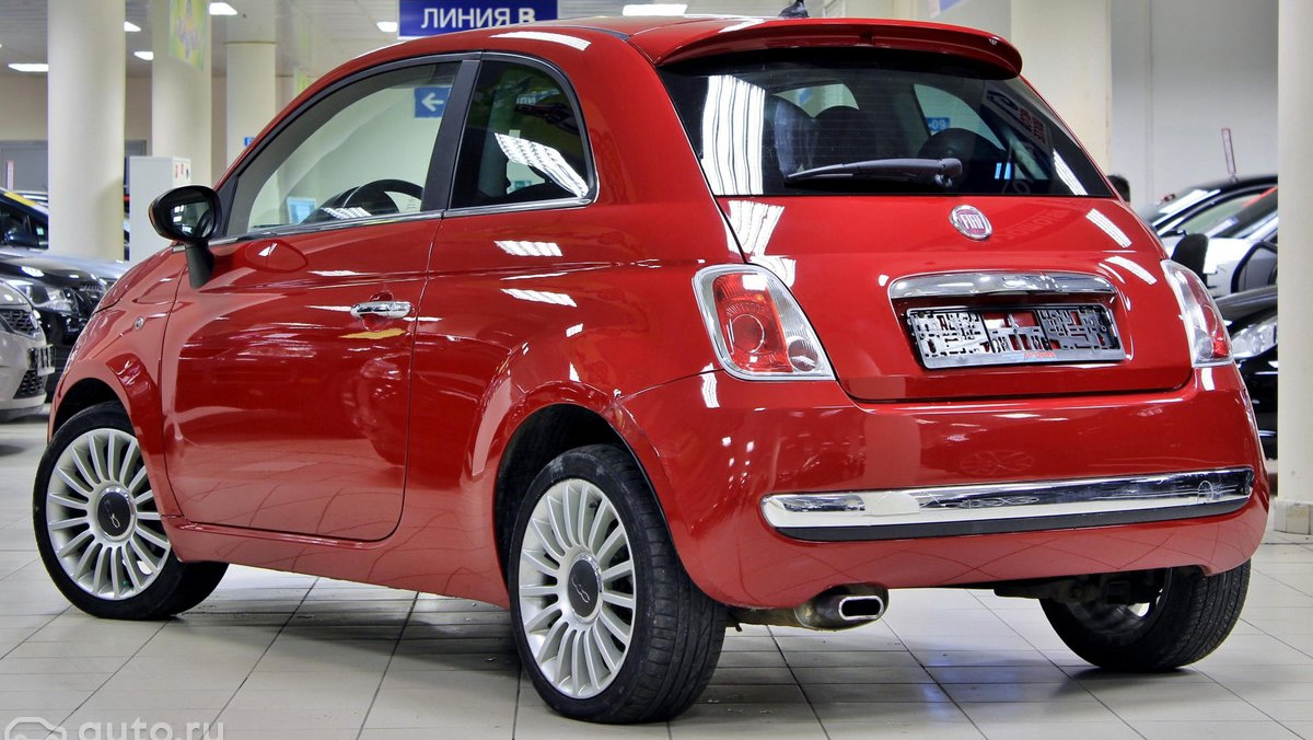 FIAT 500 1.4 бензиновый 2009 | Красный на DRIVE2