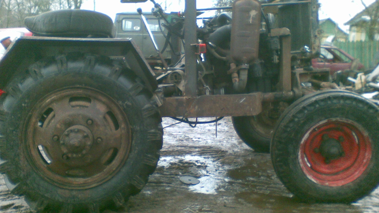 Самодельный трактора т 25