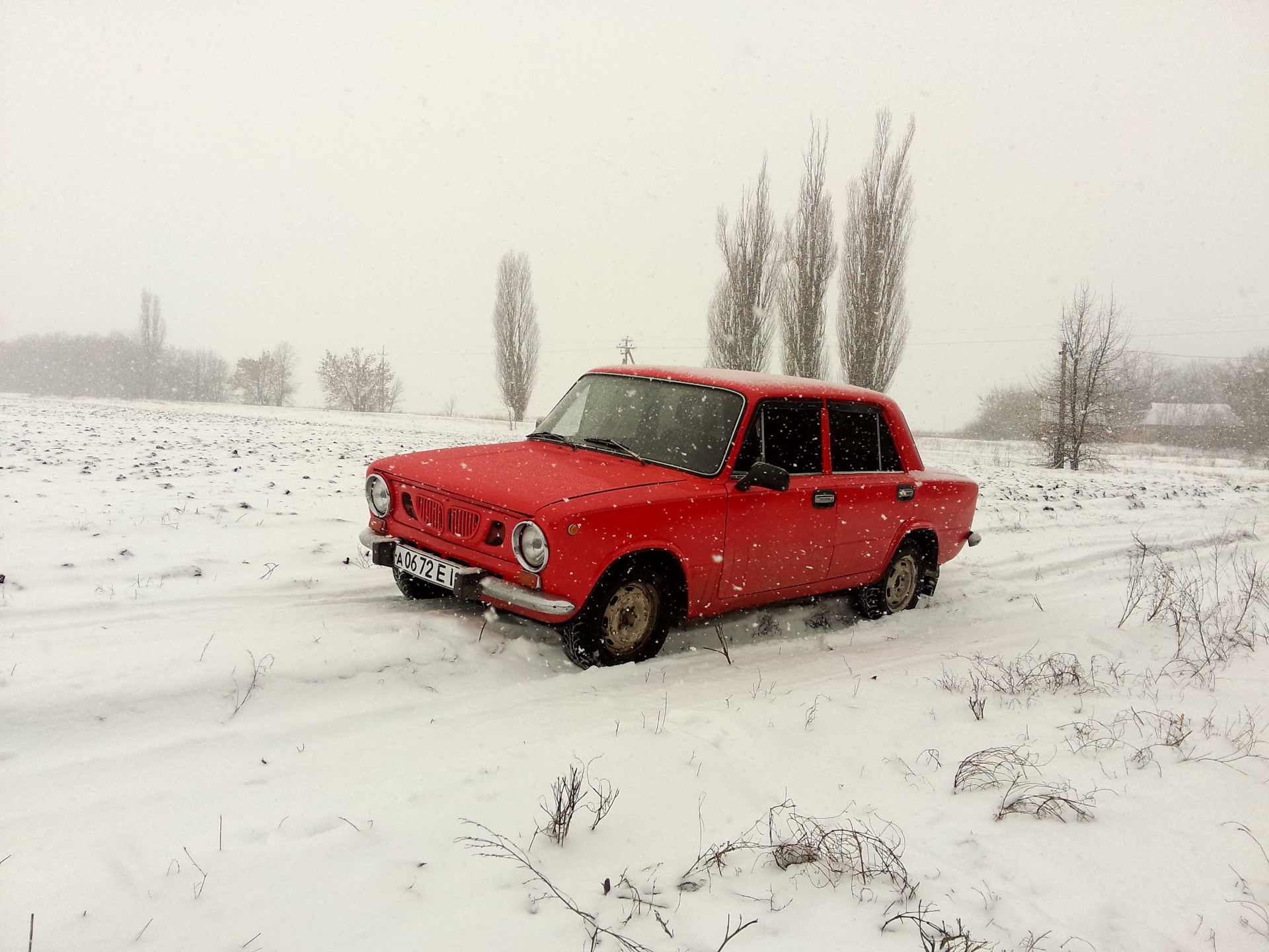 Ваз 2101 зимой фото