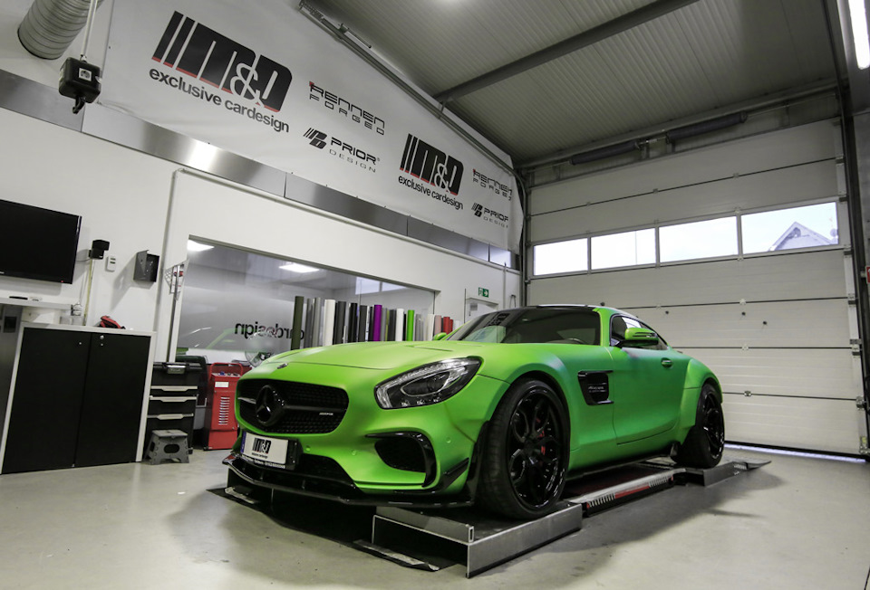 Mercedes AMG gt r wide body Kit