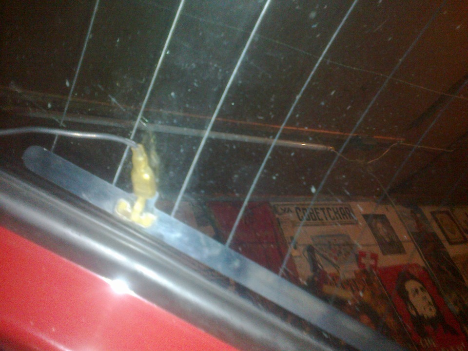 Чем и как обогреть или восстановить родной обогрев заднего стекла ...