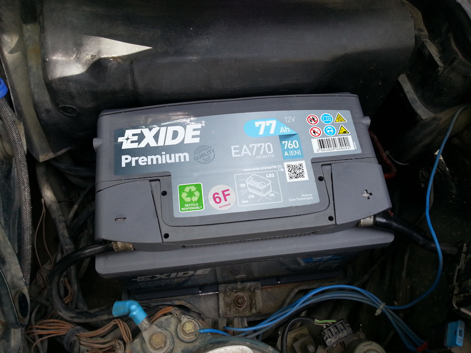 Аккумулятор Exide Premium Ea770 Купить