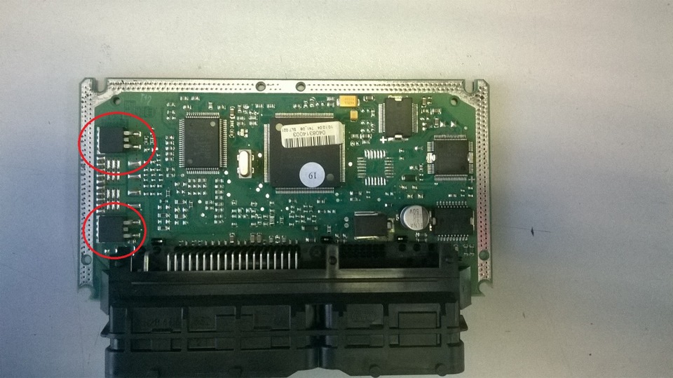 Блок управления двигателем… — Lada 2114, 1,5 л, 2005 года | своими ...