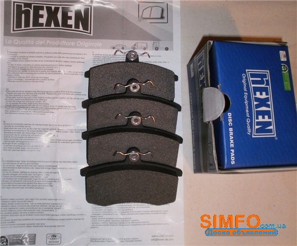 ПРОДАМ задние колодки hexen — Mitsubishi Lancer X, 2 л, 2007 года ...