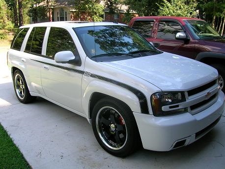 Chevrolet trailblazer аэрография