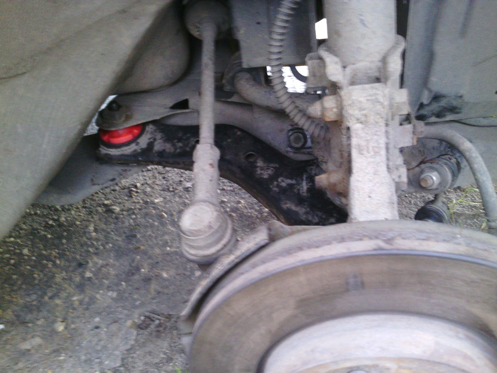 Замена сайлентблоков передних рычагов на Hyundai Elantra MD. - Hyundai Elantra (