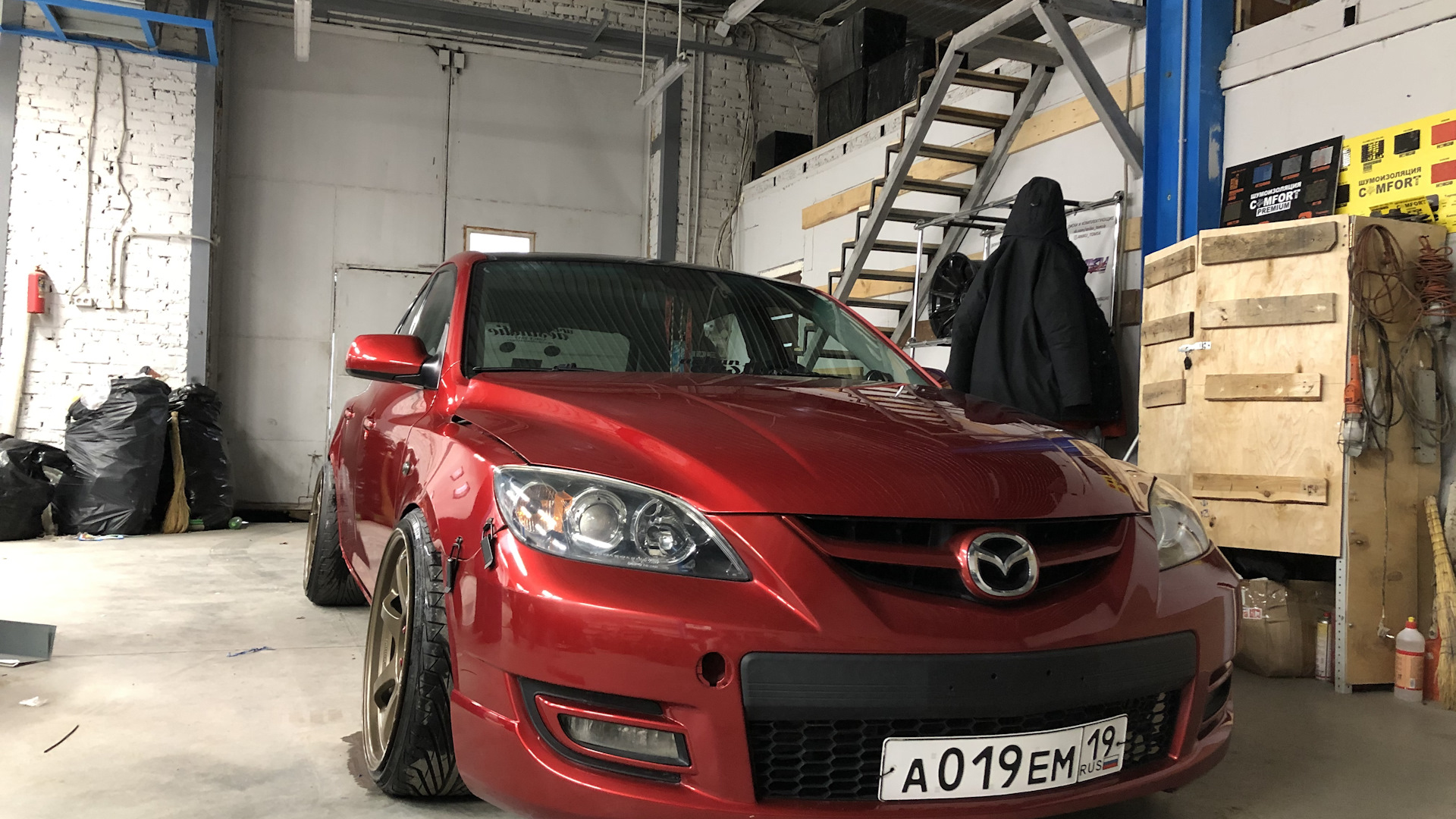 Mazda 3 MPS (1G) 2.3 бензиновый 2007 | Turbo stance на DRIVE2