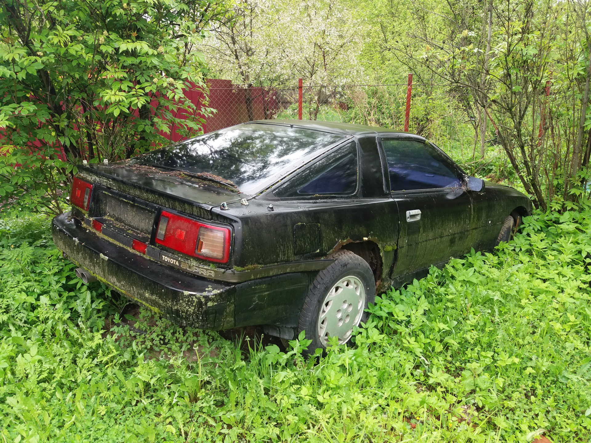 Заброшенная Toyota Supra (70) в Подмосковье — DRIVE2