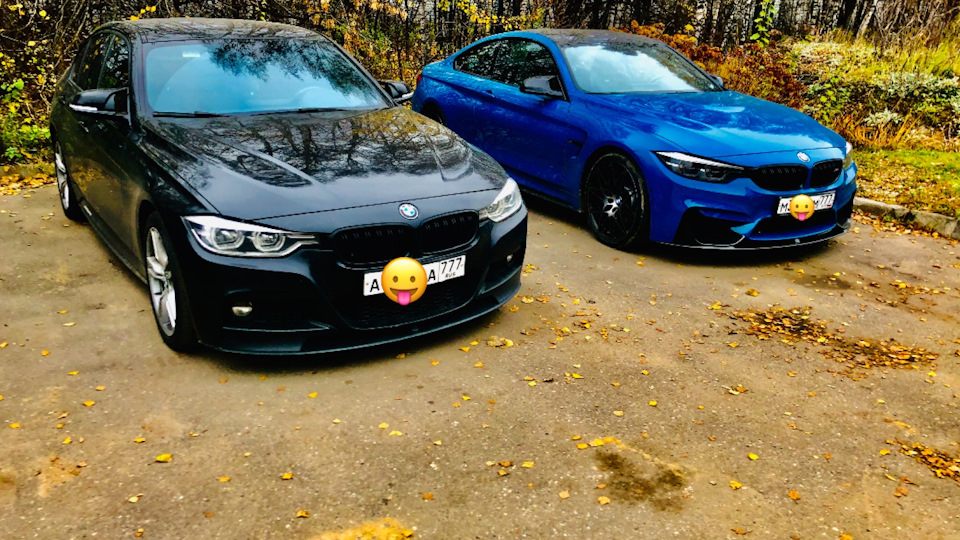 По маслу — BMW 3 series (F30), 2 л, 2016 года | просто так | DRIVE2