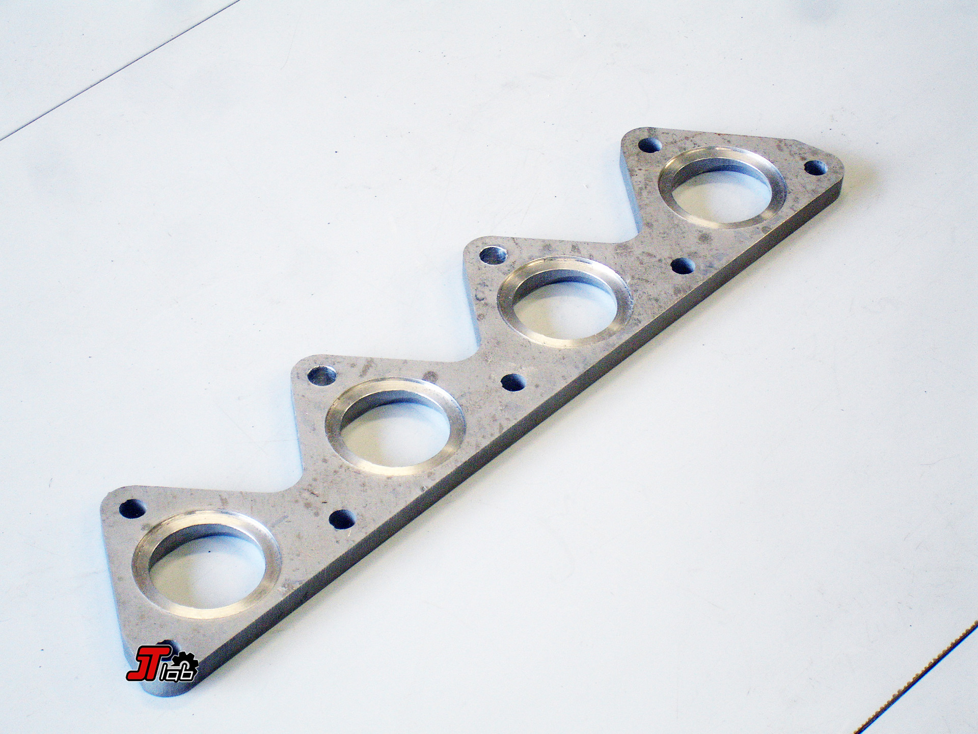 Нержавеющие фланцы ГБЦ, турбины, даунпайпа — JTlab на DRIVE2