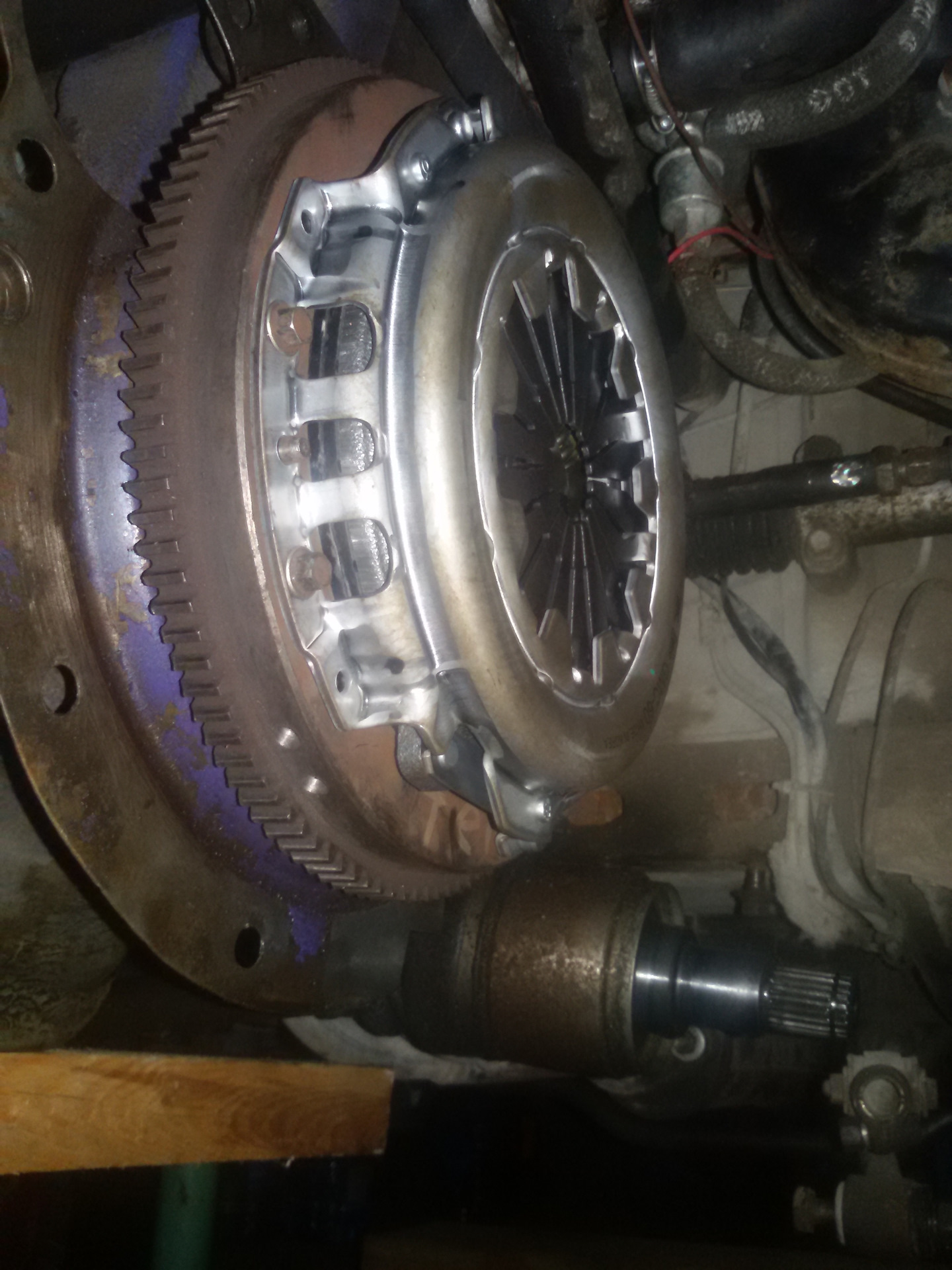 Сцепление сказало ПРИВЕТ 😊 — ЗАЗ 1102, 1,2 л, 1991 года | своими руками ...