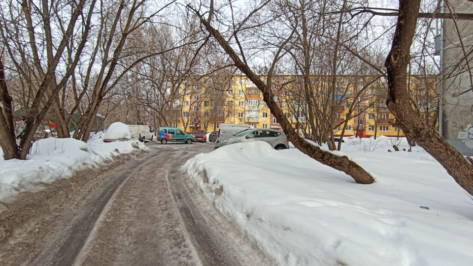 Мартовская езда — Renault Kangoo (1G), 1,4 л, 2004 года | покатушки ...