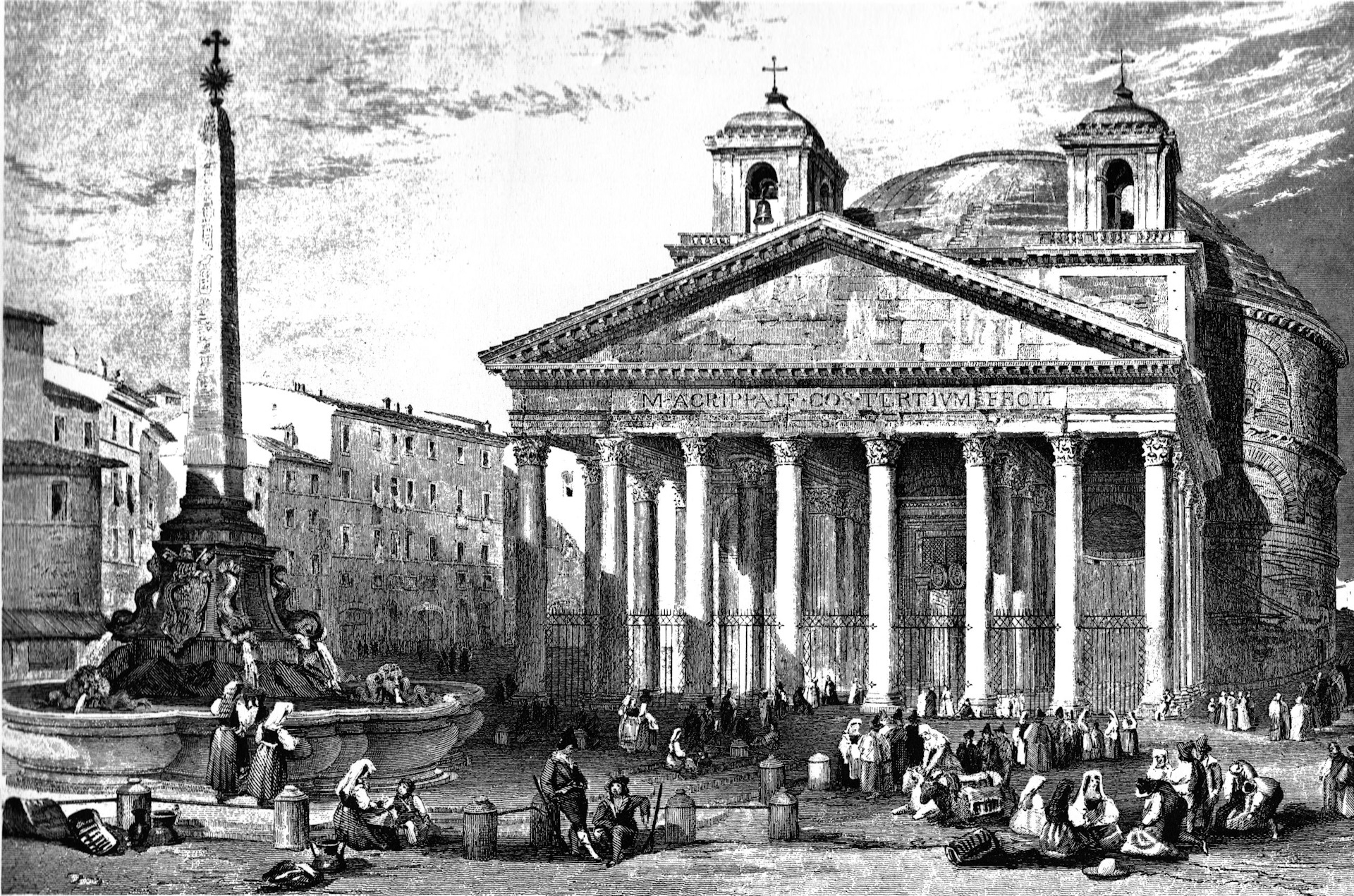 Пантеон в Риме в древности