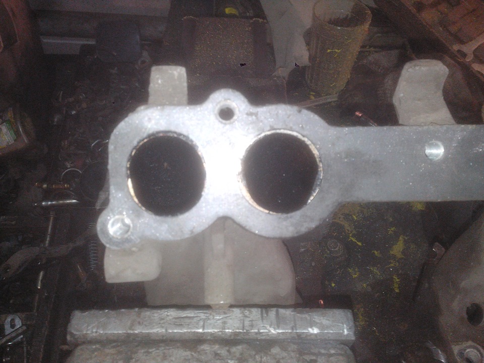 Доработка впускного коллектора . — Lada 2113, 1,6 л, 2012 года | тюнинг ...