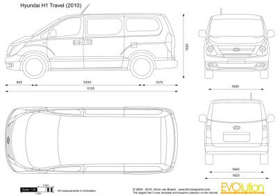 Hyundai grand starex размер