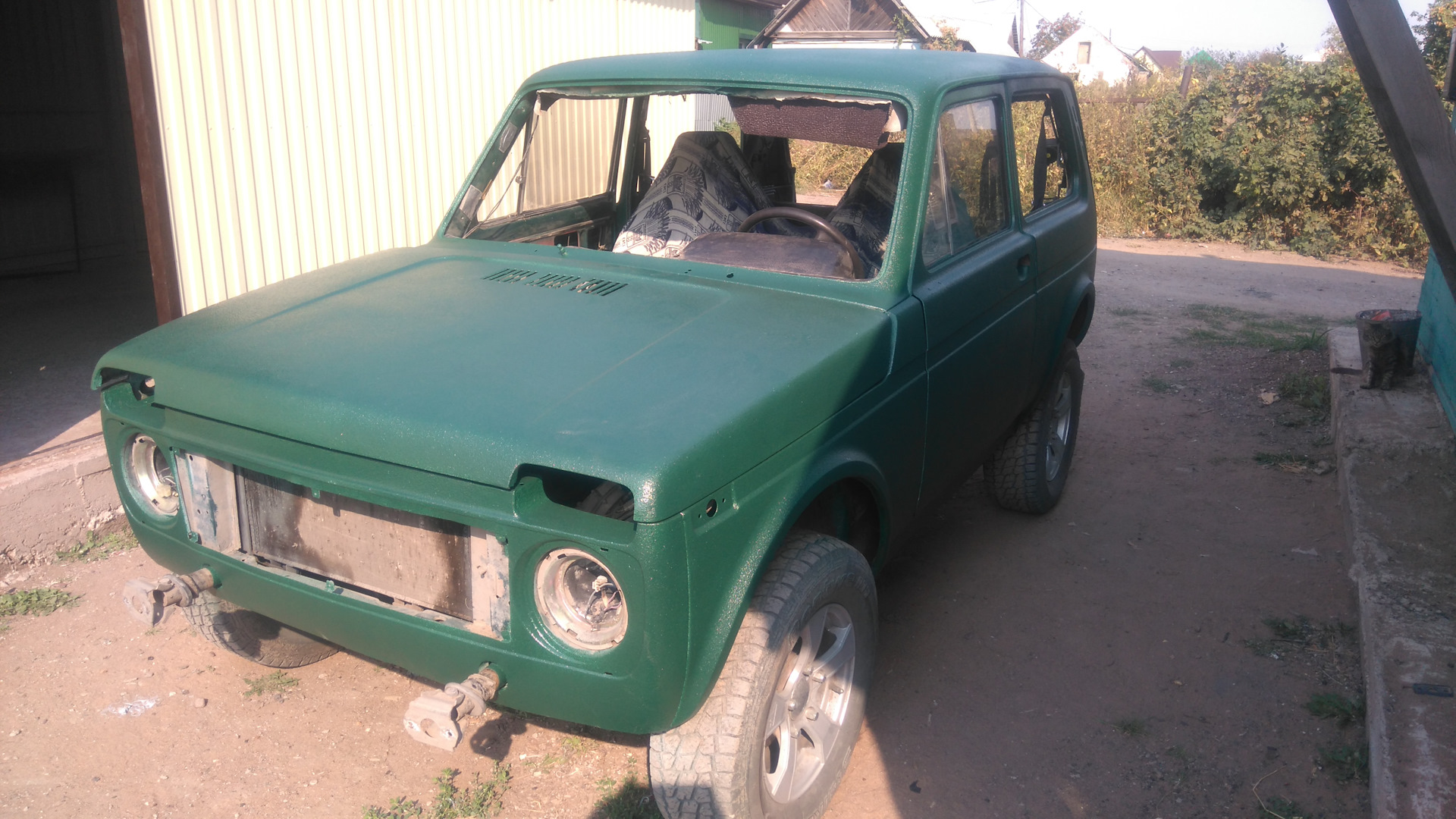 Покраска. \"Титан\". — Lada 4x4 3D, 1,6 л, 1987 года | кузовной ремонт ...