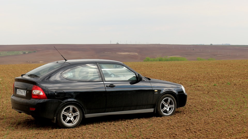 Philips X-treme Vision +100% (H7) — Lada Приора Купе, 1,6 л, 2010 года ...