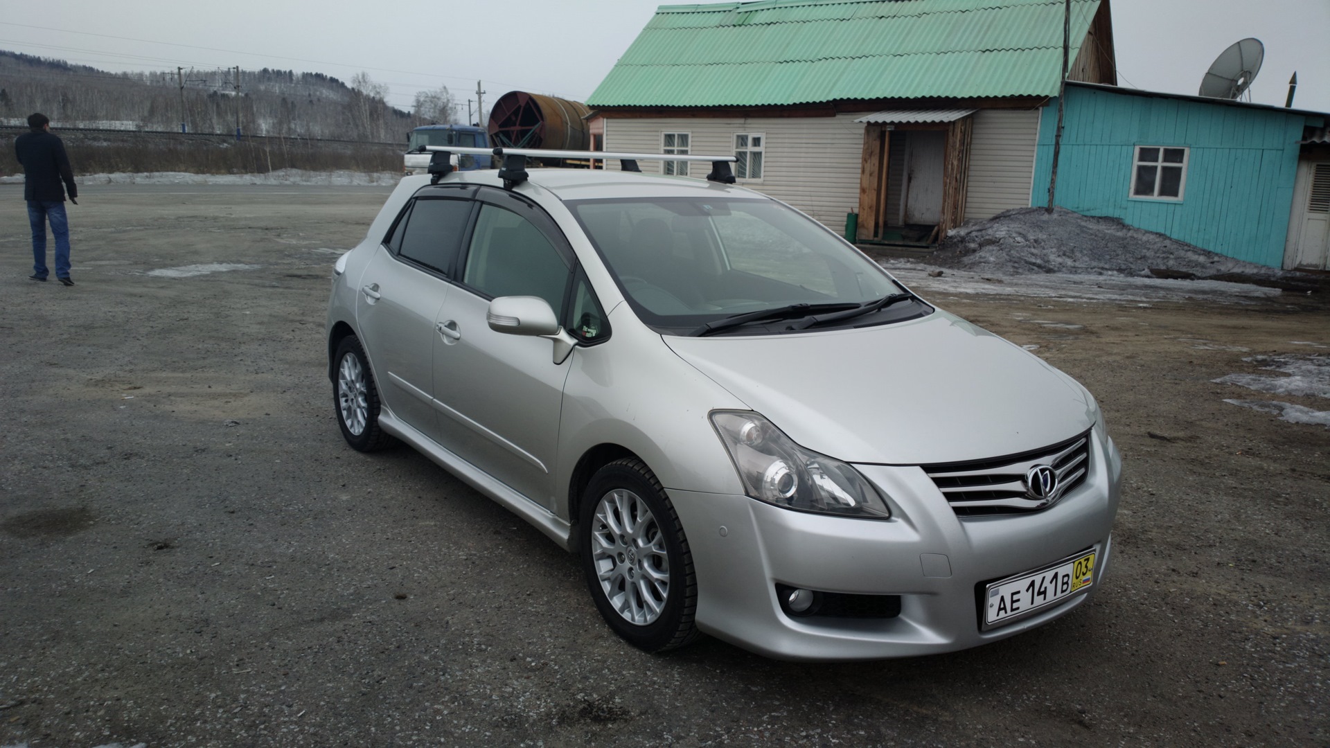 Toyota Blade 2.4 бензиновый 2007 | серебро 2.4G на DRIVE2