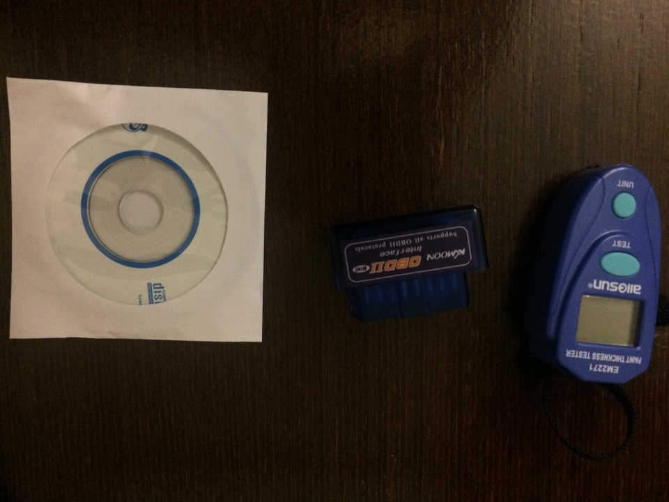 Бюджетные толщиномер EM2271, ELM327 сканер — Mazda 3 (1G) BK, 2 л, 2007 ...