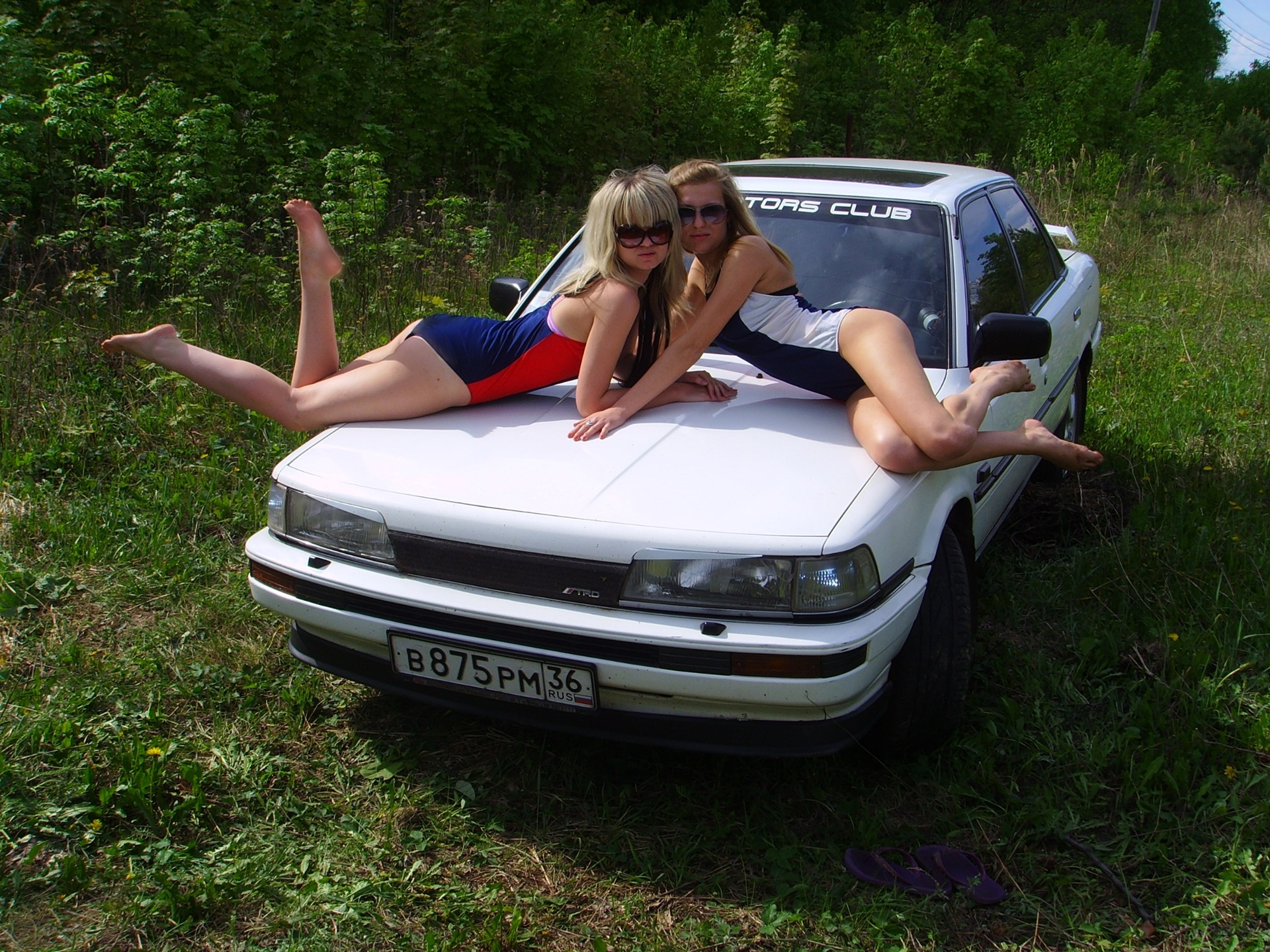 Незапланированная фотосессия на 9 мая — Toyota Camry (V20), 2 л, 1988 года  | фотография | DRIVE2