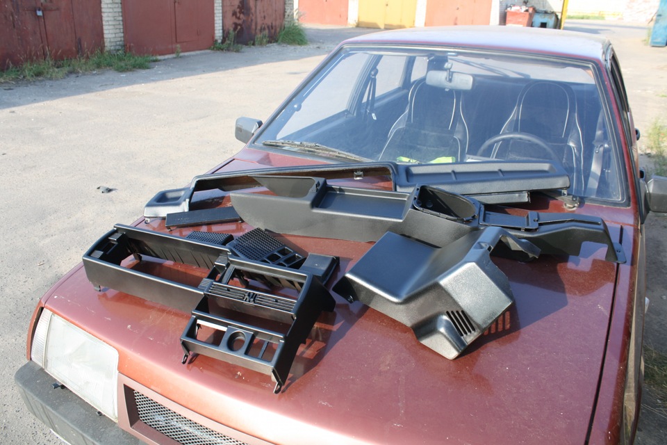 Проклейка панели — LADA 21093i, 1,5 л., 1999 года | тюнинг | DRIVE2