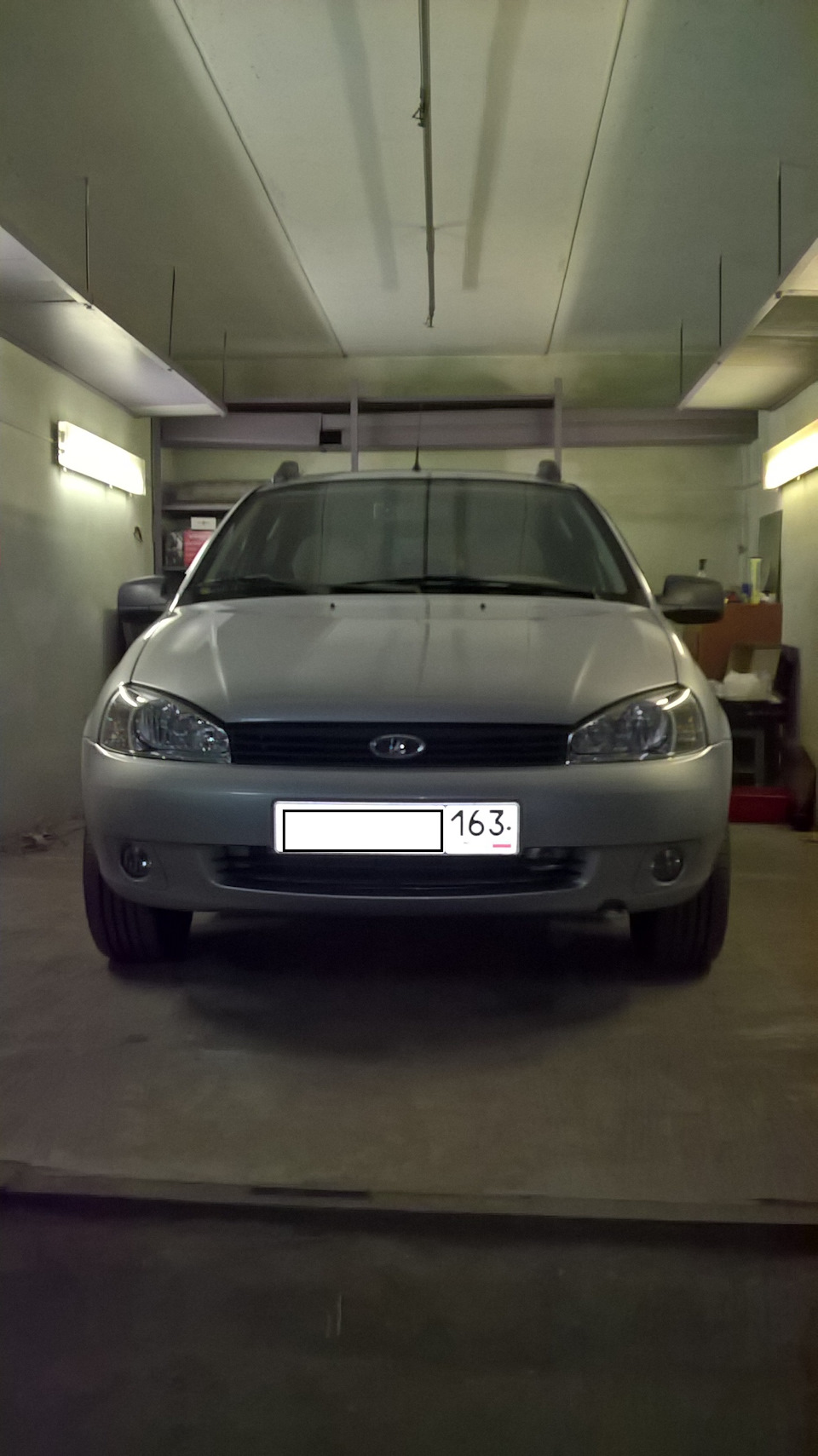 2. Противотуманные фары и ДХО в 30% накала. — Lada Калина Универсал (1G ...