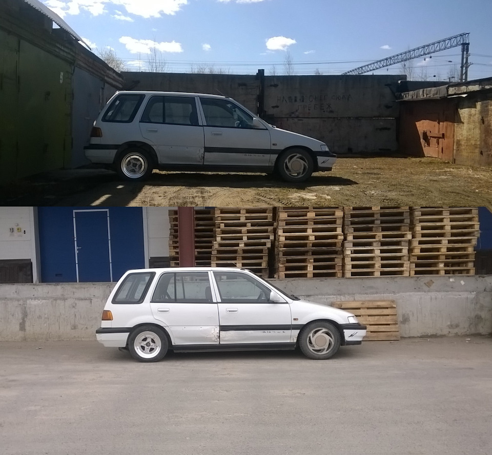 Стандартные пружины, пружины 54833 — Honda Civic Shuttle