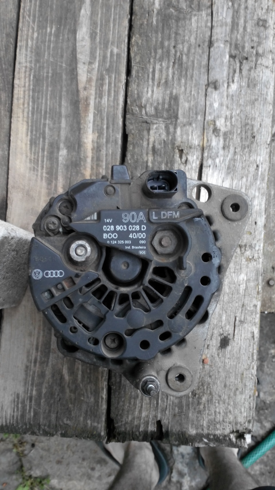 Переборка генератора BOSCH 90A — Volkswagen Golf Variant (Mk4), 2 л ...